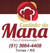 Logo Bar e Restaurante Cantinho da Mana